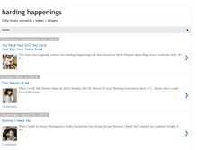 Tablet Screenshot of hardinghappenings.com